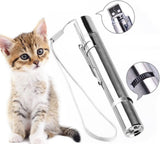Laser lampje voor katten - USB oplaadbare laserpen met mini zaklampje, UV licht en figuurtjes