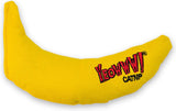 Banane à l'herbe à chat pour chat, jaune, 18 cm