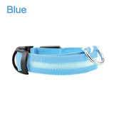 Collier lumineux LED pour chien