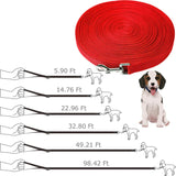 Longe de dressage et de rappel pour chien, 1,8 à 30 m