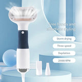Sèche-poils et brosse 3 en 1 pour chien et chat