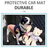 Housse de banquette imperméable avec extension pour chien