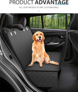 Housse de banquette imperméable avec extension pour chien