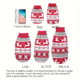 Christmas Knitted Sweater for Dogs and Cats