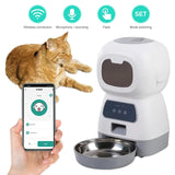 Distributeur de croquettes automatique programmable