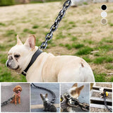 Laisse effet grosse chaîne pour chien