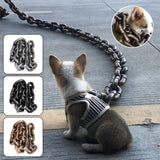 Laisse effet grosse chaîne pour chien