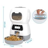 Distributeur de croquettes automatique programmable