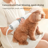 Sèche-poils et brosse 3 en 1 pour chien et chat