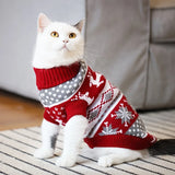 Christmas Knitted Sweater for Dogs and Cats
